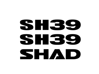 SHAD Nálepky D1B39ETR pre SH39