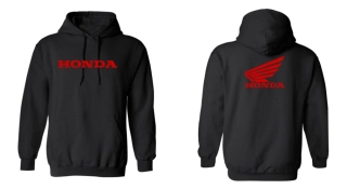 MSP Pánska mikina s motívom Honda 01 S čierna
