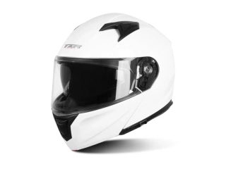 TXR Výklápacia prilba na motorku Rival perleťovo biela M