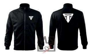 Pánska mikina s motívom Triumph 89 čierna 2XL