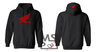 MSP Pánska mikina s motívom Honda 03 L čierna 