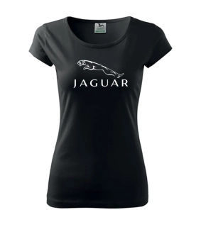 Dámske tričko s motívom Jaguar 051