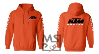 Mikina s motívom KTM Racing 2  XL oranžová 