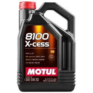 MOTUL Motorový olej 8100 X-cess 5W-30 5L