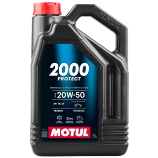 MOTUL Motorový olej 2000 Protect 20W-50 4L