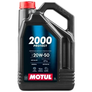 MOTUL Motorový olej 2000 Protect 20W-50 5L