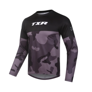 TXR Motokrosový dres Camo sivý XL