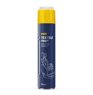 MANNOL 9931Textile foam - Penový čistič poťahov - 650ml
