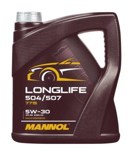 MANNOL Motorový olej 7715 Longlife 504/507 5W-30 – 4L