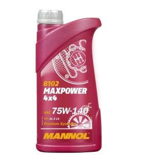 MANNOL Prevodový olej 8102 Maxpower 4x4 75W-140 GL-5 - 1L