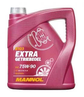 MANNOL Prevodový olej 8103 Extra Getriebeoel 75W-90 GL-4/GL-5 LS - 4L