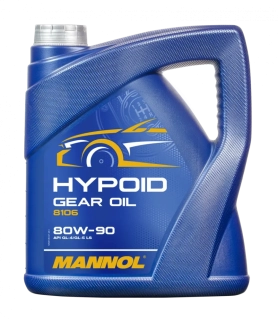 MANNOL Prevodový olej 8106 Hypoid Getriebeoel 80W-90 GL-4/GL-5 LS - 4L