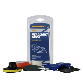 MANNOL 9801 Headlight Polish (Leštiaca sada na svetlá)