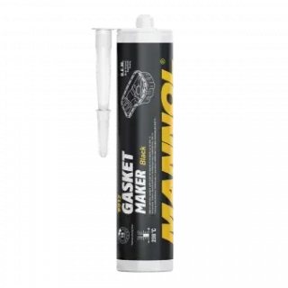 MANNOL 9912 Gasket Maker Black (silikónový tmel čierny) - 310ml