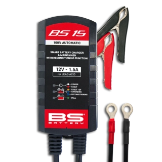 BS-BATTERY Nabíjačka akumulátorov SMART BS15 12V 1500mA