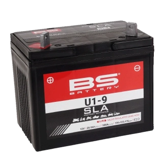 BS-BATTERY U1-9 12V 28Ah 300A (12N24-4A) 195x125x176mm L+ AGM bezúdržbová motobatéria
