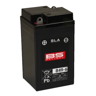 BS-BATTERY B49-6 6V 10Ah 80A 91x83x159mm L+ AGM bezúdržbová motobatéria
