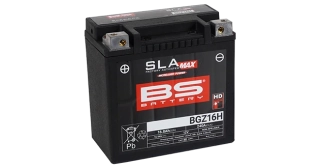BS-BATTERY BGZ16H 12V 16Ah 240A (GYZ16H) 150x88x145mm L+ AGM bezúdržbová motobatéria