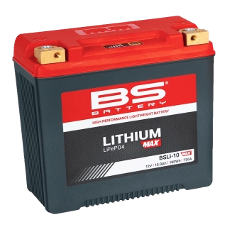 BS-BATTERY BSLI-10 MAX 12V 15Ah 750A P+ LiFePO4 lítiová motobatéria