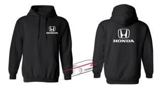 Mikina s motívom HONDA čierna XL