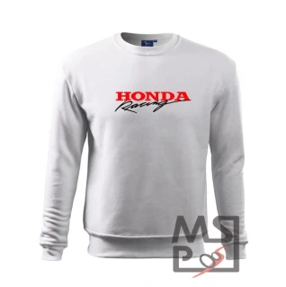 Pánska mikina s motívom Honda 16 biela M