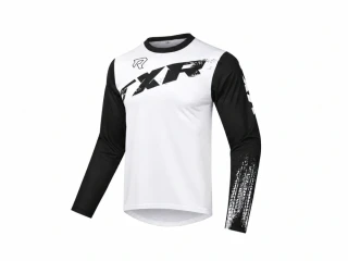 TXR Motokrosový dres Pulse bielo-čierny M