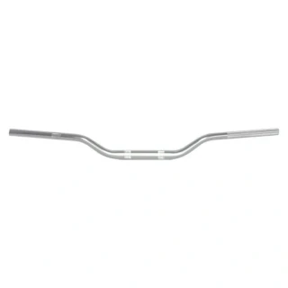 SIFAM Riadidlá motocykla hliníkové 28,6 mm fatbar strieborné, výška 65 mm