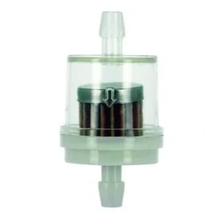 Palivový filter na motorku 6 mm (1/4") s papierovou vložkou
