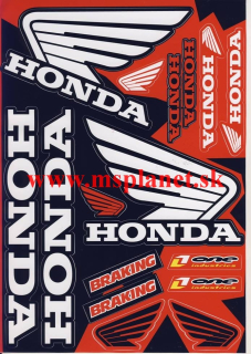 Nálepky moto Honda 2