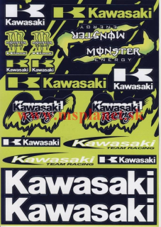Nálepky moto Kawasaki
