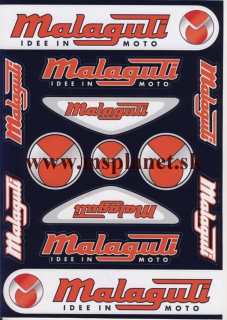 Nálepky moto Malaguti