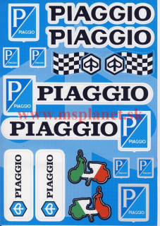 Nálepky moto Piaggio