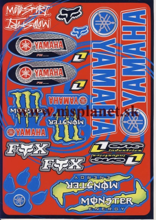 Nálepky moto Yamaha 1