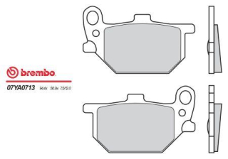 BREMBO brzdové dosky moto 07YA0713