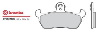 BREMBO brzdové dosky moto 07BB1606