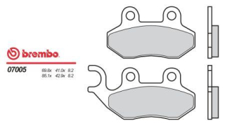 BREMBO brzdové dosky moto 07005