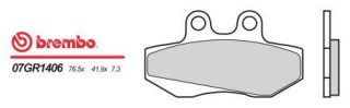 BREMBO brzdové dosky moto 07GR1406