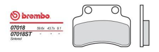 BREMBO brzdové dosky moto 07018