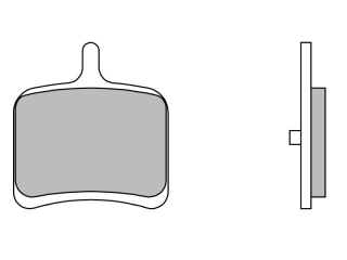 BREMBO brzdové dosky moto 07HD08SP