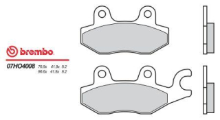 BREMBO brzdové dosky moto 07HO4008
