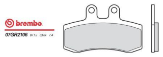 BREMBO brzdové dosky moto 07GR2106