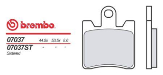 BREMBO brzdové dosky moto 07037
