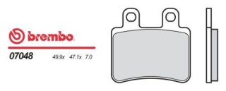 BREMBO brzdové dosky moto 07048