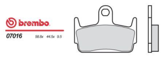 BREMBO brzdové dosky moto 07016
