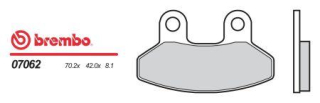 BREMBO brzdové dosky moto 07062