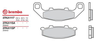 BREMBO brzdové dosky moto 07KA11SA