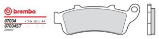 BREMBO brzdové dosky moto 07034