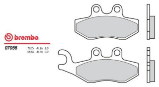 BREMBO brzdové dosky moto 07056