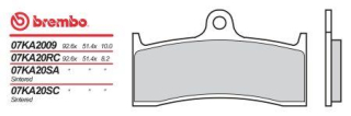BREMBO brzdové dosky moto 07KA20SA