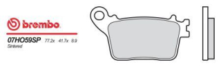 BREMBO brzdové dosky moto 07HO59SP